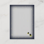 lucioles mason jarre souhaitant bien cartes (Dos)