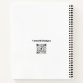 Lucioles (simple blanche) - Cahier (Dos)