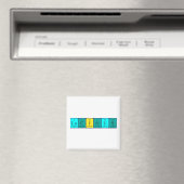 Lucious periodieke table name magnet magneet (Insitu (Vaatwasser))