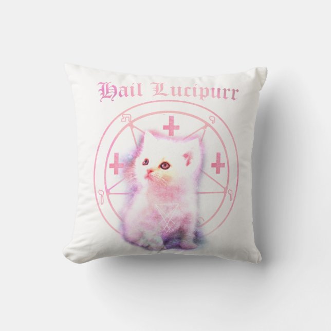 Lucipurr Pillow Kussen (Voorkant)
