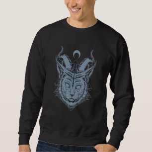 Lucipurr Satan Kat Duivelse Boze Kitten Satanisch Trui