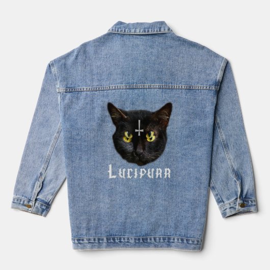 Lucipurr Satanic Cat Antichrist Baphomet 666 (Verso)