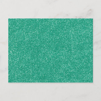 Lucite Green met faux Glitter Briefkaart
