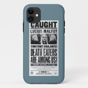 Lucius Malfoy Gezocht Poster iPhone 11 Hoesje
