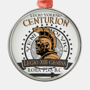 Lucius Voreno, een beroemde Roman Centurion Metalen Ornament