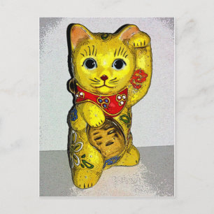 Luck Cats! Briefkaart