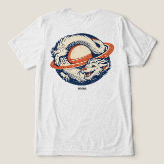 Luck Dragon Neverending Ouroboros - Viel Glück Tee Tri-Blend Shirt