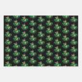 Luck Irish Fairy Green Inpakpapier Vel (Voorkant)