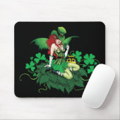 Luck Irish Fairy Green Muismat (Met muis)