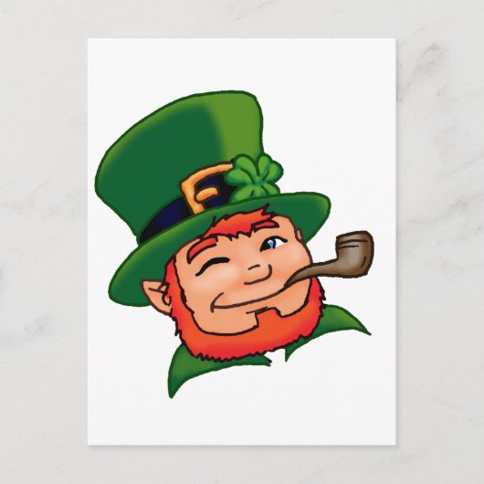 Luck O' the Irish Briefkaart (Voorkant)