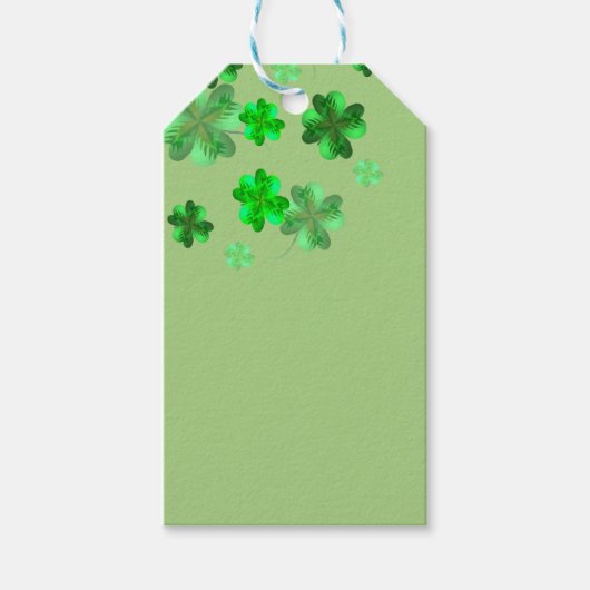 Luck o' the Irish Leprachaun Gift Labels Cadeaulabel (Voorkant)