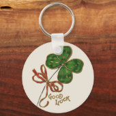 Luck O' the Irish St. Patrick's Day Sleutelhanger (Voorkant)
