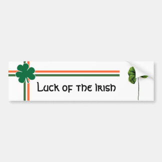Luck of the Irish Bumpersticker