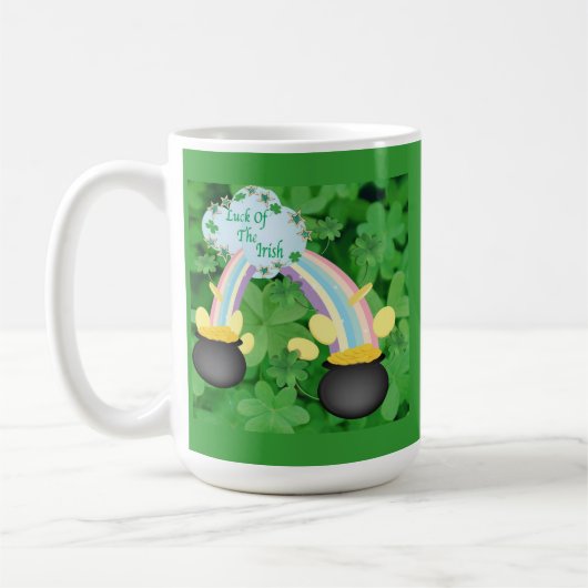 Luck of the Irish Coffee Mok (Links)