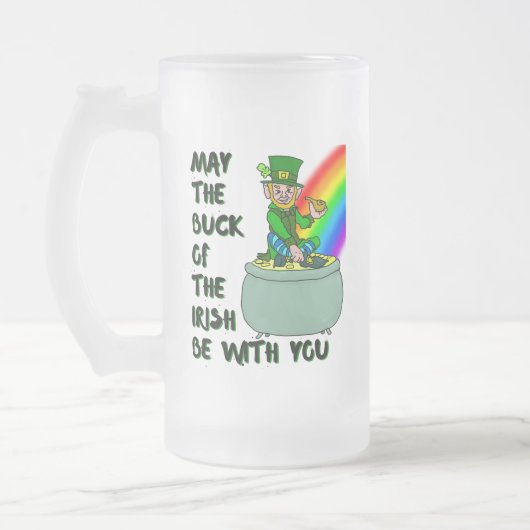 Luck of the Irish custom St Patrick's Beer Mok (Links)