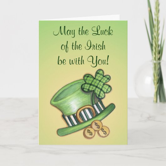 Luck of the Irish Kaart (Voorkant)