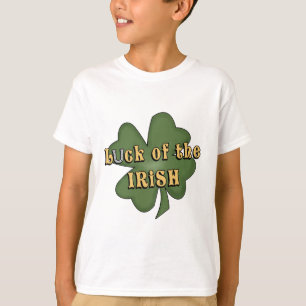 Luck of the Irish kinder t-shirt
