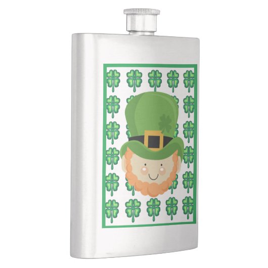 Luck of the Irish Leprechaun and shamrock Flacon (Rechts)