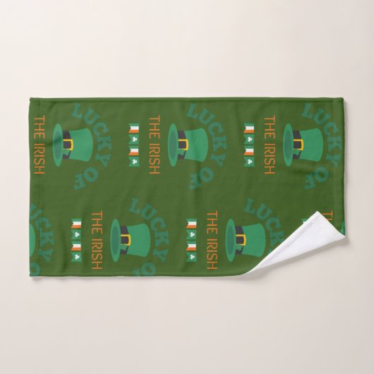 Luck of the irish,st Patrick day 2023 Bad Handdoek (Handdoek)