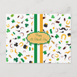 Luck of the Irish- St. Patrick's day irish items Briefkaart