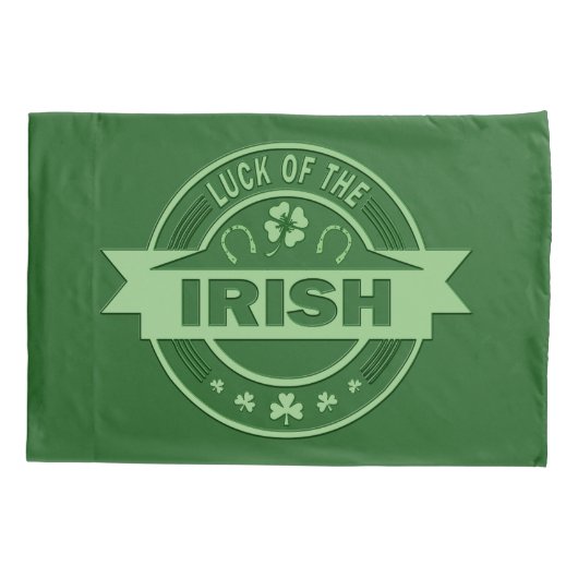 Luck of the Irish St Patrick's day Kussensloop (Achterkant)