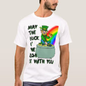 Luck of the Irish St. Patrick's Day T-shirt (Voorkant)