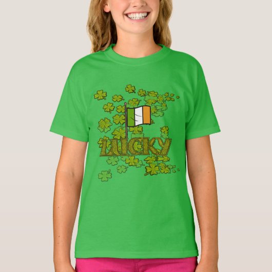 Luck of the Irish T-shirt (Voorkant)