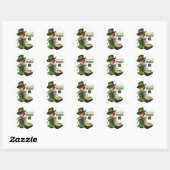 Luck O'the Irish Leprechaun stickers (Vel)