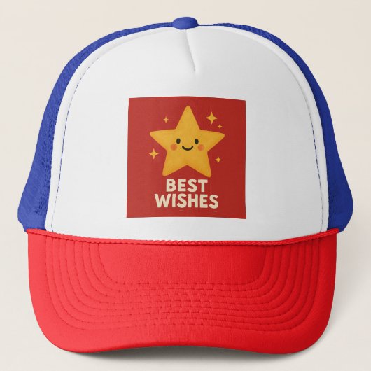 Luck Star voor kinderen Trucker Pet (Voorkant)