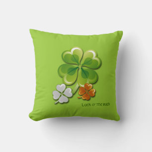 Luck van de Ieren. St.Patrick's Day Gift Pillow Kussen