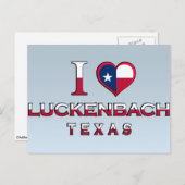 Luckenbach, Texas Briefkaart (Voorkant / Achterkant)
