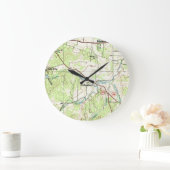 Luckenbach TX-kaart Grote Klok (Huis)