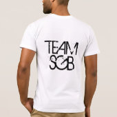 Lucky #13 Team SGB White T-Shirt (Achterkant)