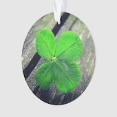 Lucky 4-bladklaver ornament (voorkant)