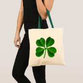 Lucky 4 Leaf Clover Tote Bag (Voorkant (product))