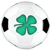 Lucky 4 Leaf Irish Clover balle de football (Tourné)
