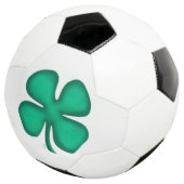 Lucky 4 Leaf Irish Clover balle de football (3/4)