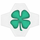 Lucky 4 Leaf Irish Clover balle de football (Plat)