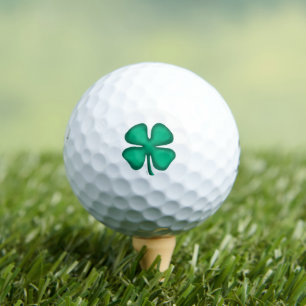 Lucky 4 Leaf Irish Clover Bridgestone golfballen