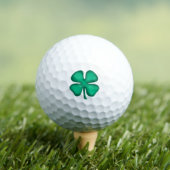 Lucky 4 Leaf Irish Clover de valeur golf balles (T-shirt Insitu)