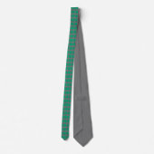 Lucky 4 Leaf Irish Clover Grey necktie Stropdas (Achterkant)