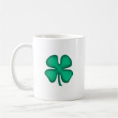 Lucky 4 Leaf Irish Clover mug (Gauche)