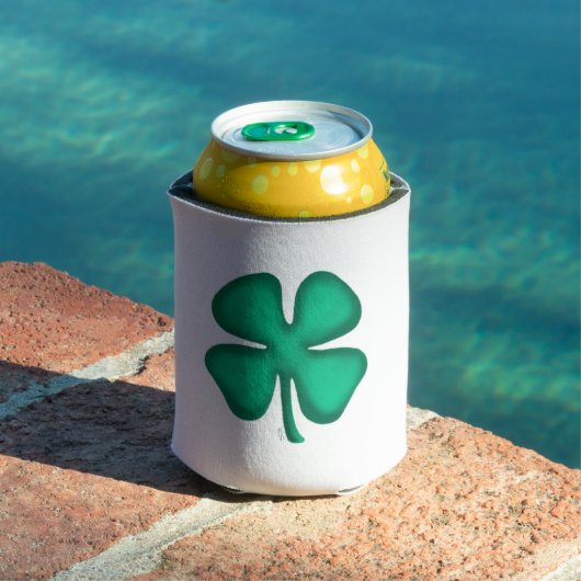 Lucky 4 Leaf Irish Clover witte koelbox Blikjeskoeler (Insitu Zwembad)