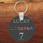 Lucky 7 sleutelhanger (Voorkant)