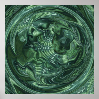 Lucky - Abstracte tekenafdrukken Poster