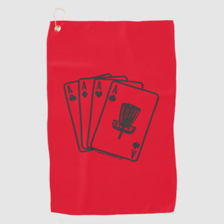 Lucky Ace Disk Golf Towel Golfhanddoek