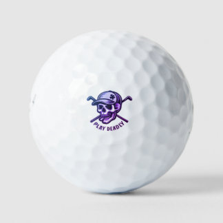 Lucky Ace Skull | Aangepaste Golf Ball Design Golfballen