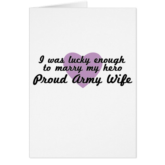 Lucky Army Wife (Voorkant)