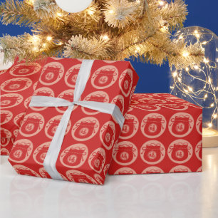 Lucky Bag Chinees Nieuwjaar rood roze Cadeaupapier