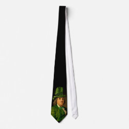 Lucky Ben Franklin St. Patrick's Day Stropdas
